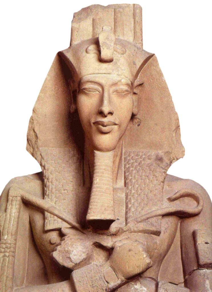 Dinastía XVIII - Coloso de Amenofis IV (Museo Egipcio El Cairo)