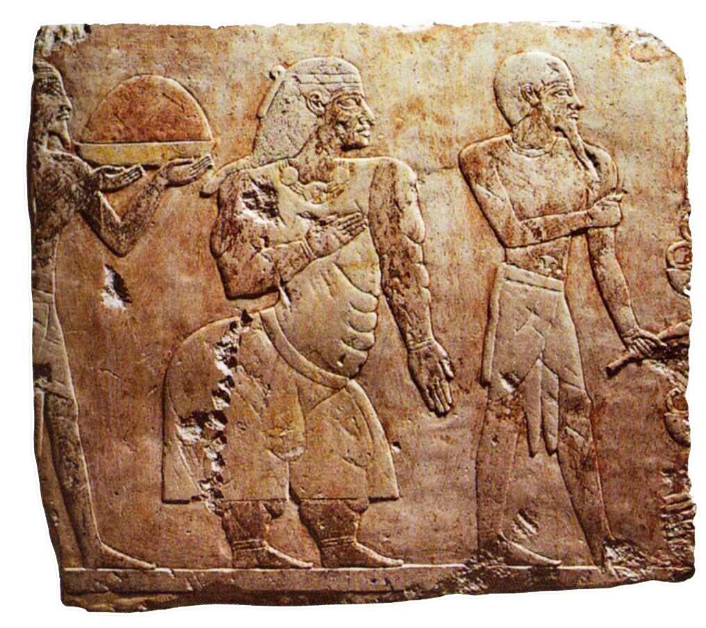 Dinastía XVIII - Relieve del viaje a Punt por Hatshepsut (Museo Egipcio El Cairo)