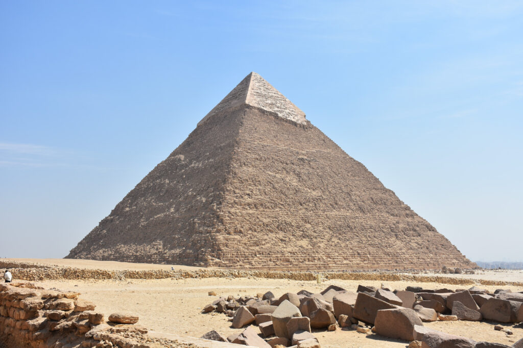 Giza - Pirámide de Kefrén