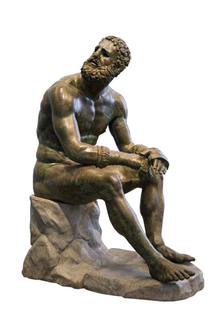 Boxeador de las Termas (Museo de las Termas Roma, Siglo I a. C.)