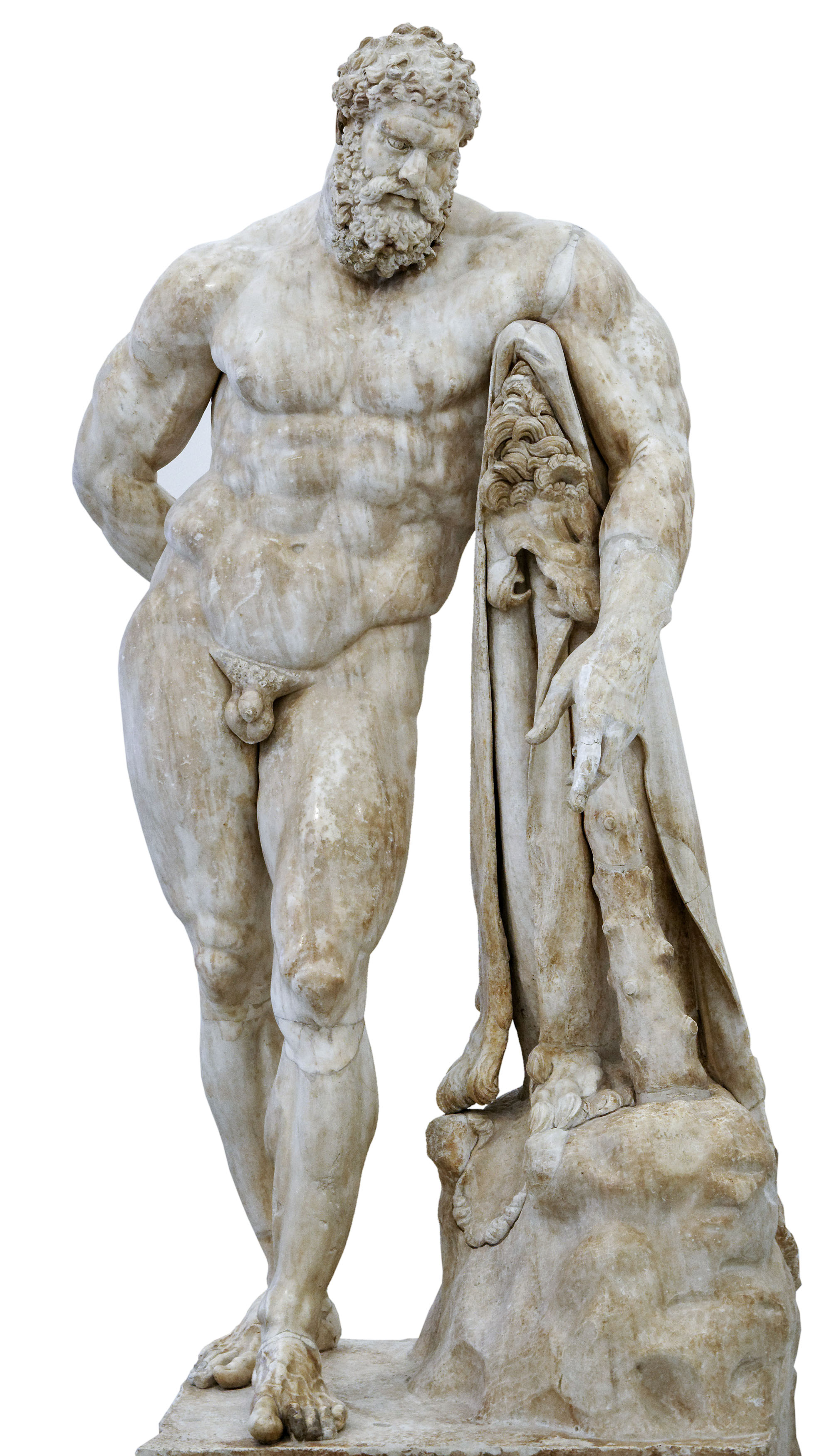 Lisipo de Sición - Heracles Farnesio (Museo Nacional Nápoles, Siglo IV a. C.)