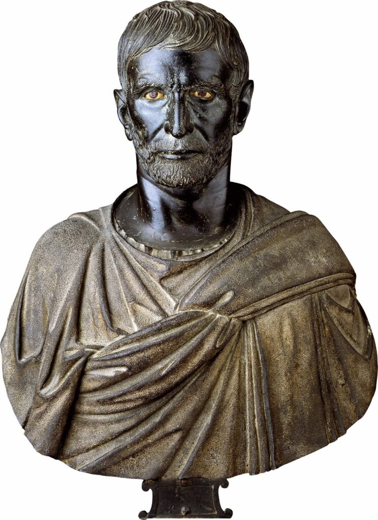 Retrato de Lucio Juno Bruto (Museos Capitolinos, Siglo III a. C.)