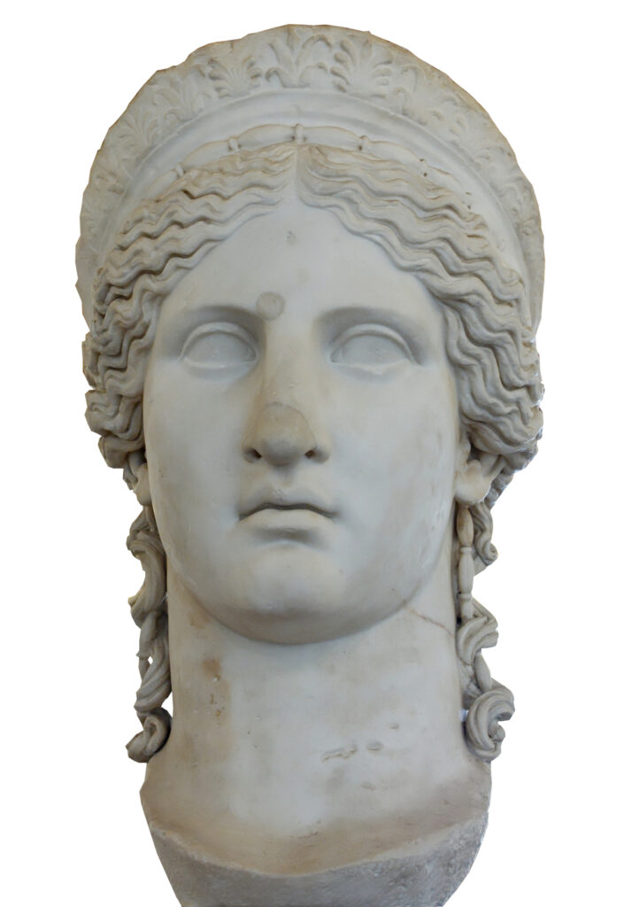 Roma - Palacio Altemps - Hera Ludovisi (Hacia el 40 a. C.)