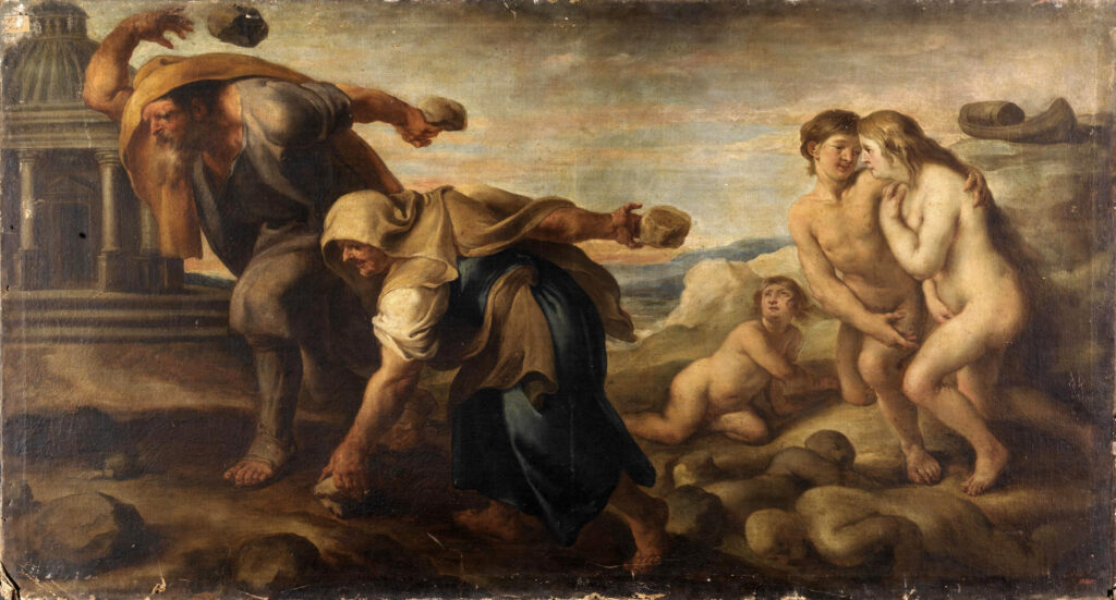 Rubens - Deucalión y Pirra (Museo del Prado, 1636)