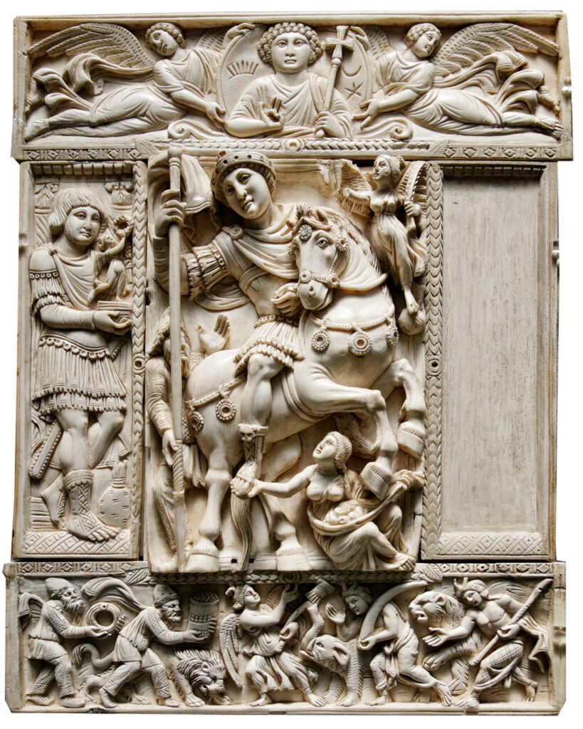Díptico Barberini - Museo del Louvre (Primera mitad S.VI)