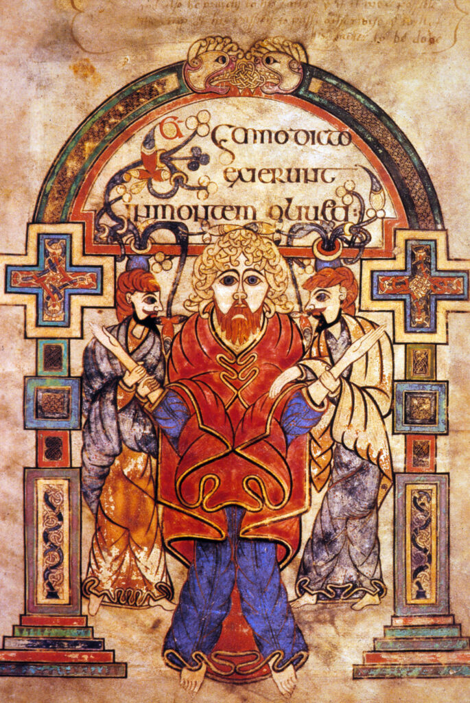 Libro de Kells - Trinity College de Dublín (750-800)
