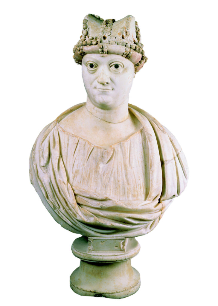 Roma - Museo della Basilica di San Giovanni in Laterano - Busto emperatriz Ariadna (500)