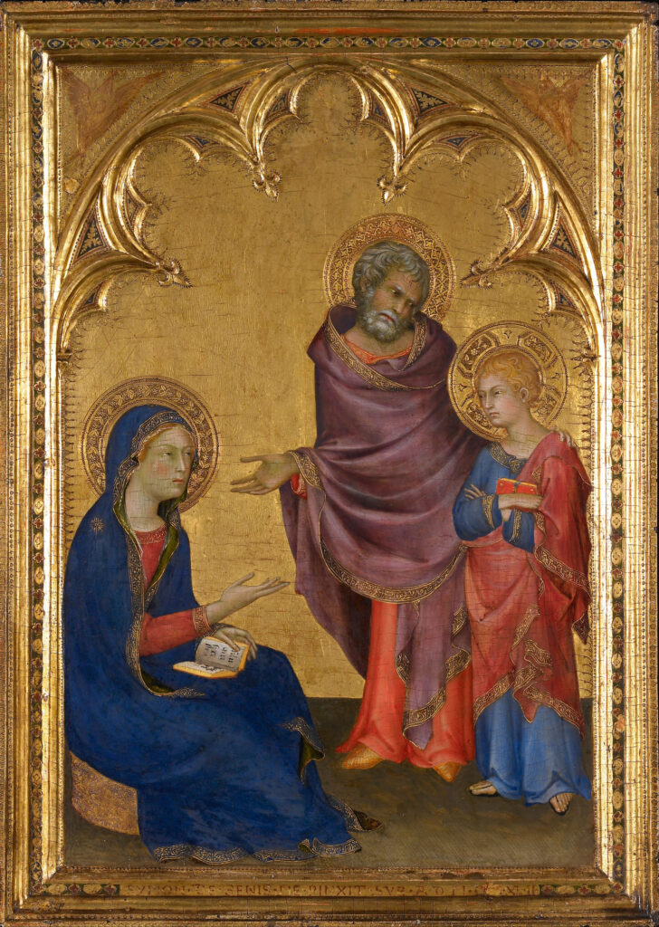 Simone Martini - Sagrada Familia - Walker Art Gallery de Liverpool (1342)