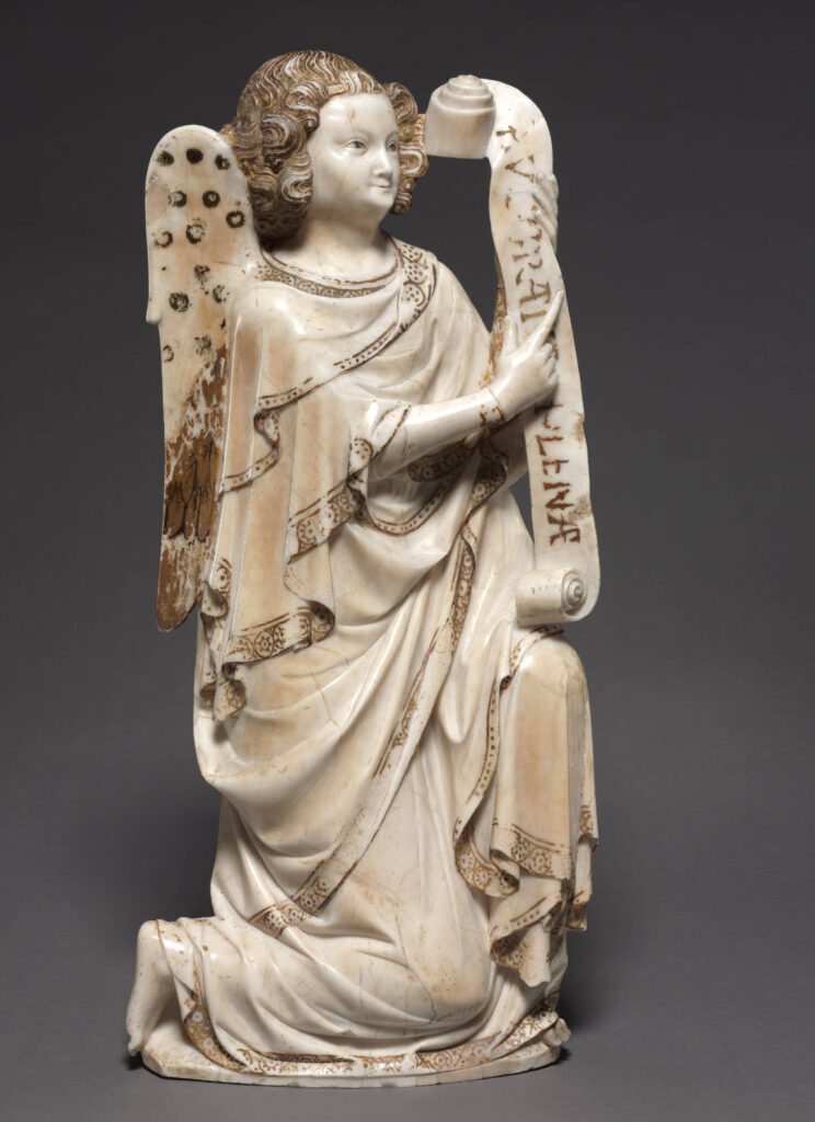 Ángel de la Anunciación - Museo de Cleveland (1350)
