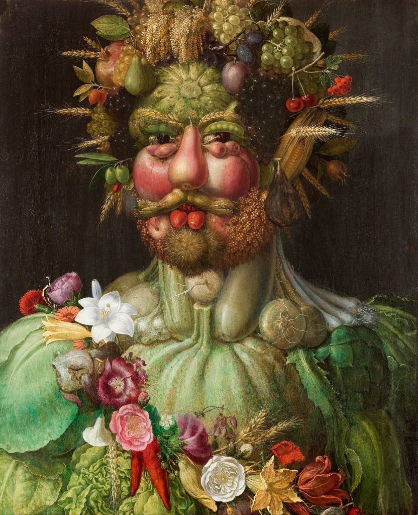 Arcimboldo - Skoklosters Slott - Rodolfo II como Vertumno (1590)