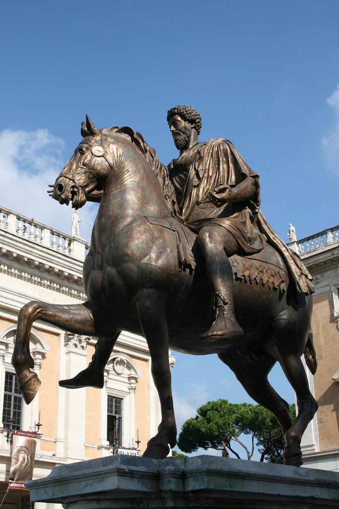 Roma - Campidoglio - Escultura ecuestre de Marco Aurelio