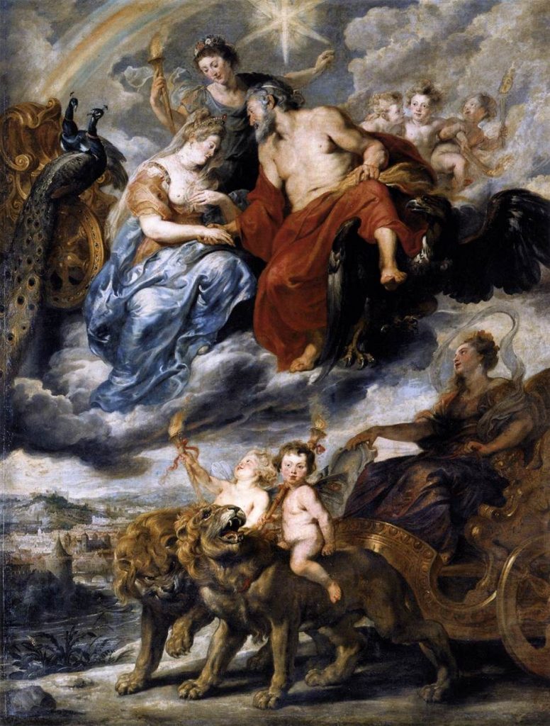 Rubens - Museo del Louvre - El triunfo de la Verdad (1622-1625)