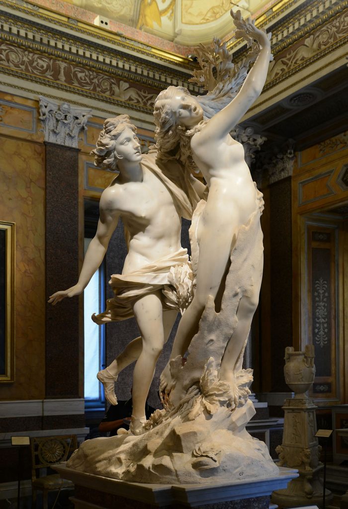 Bernini - Apolo y Dafne (Galleria Borghese de Roma, 1622-1625)