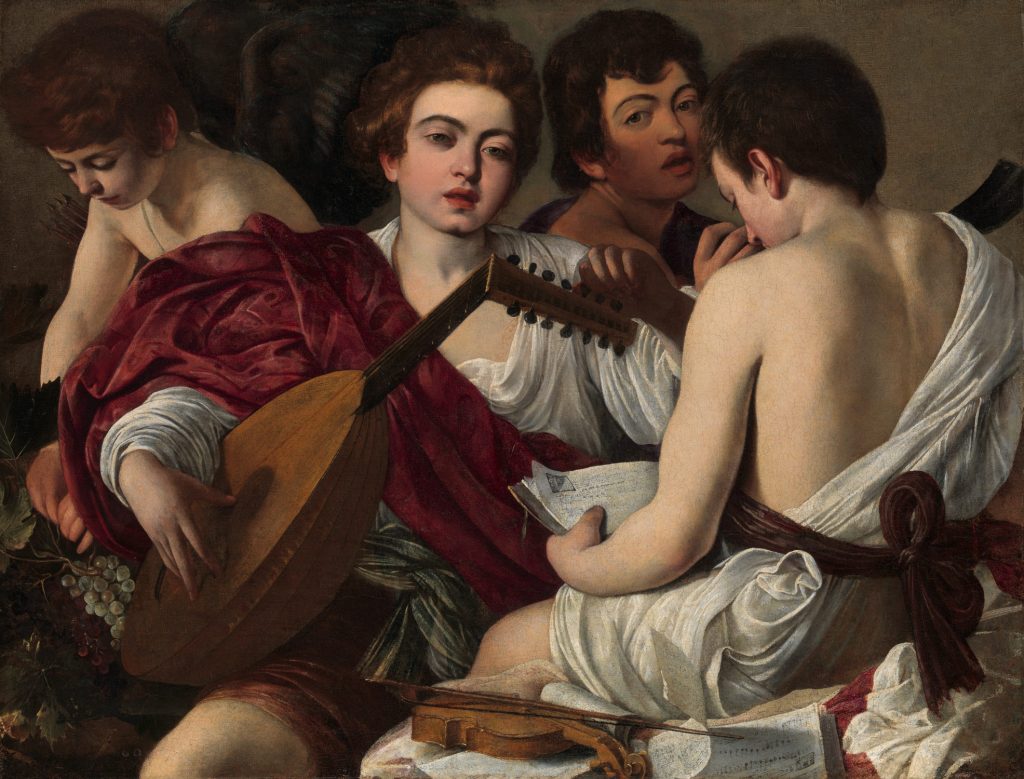 Caravaggio - Los músicos (Metropolitan Museum de Nueva York, 1595)