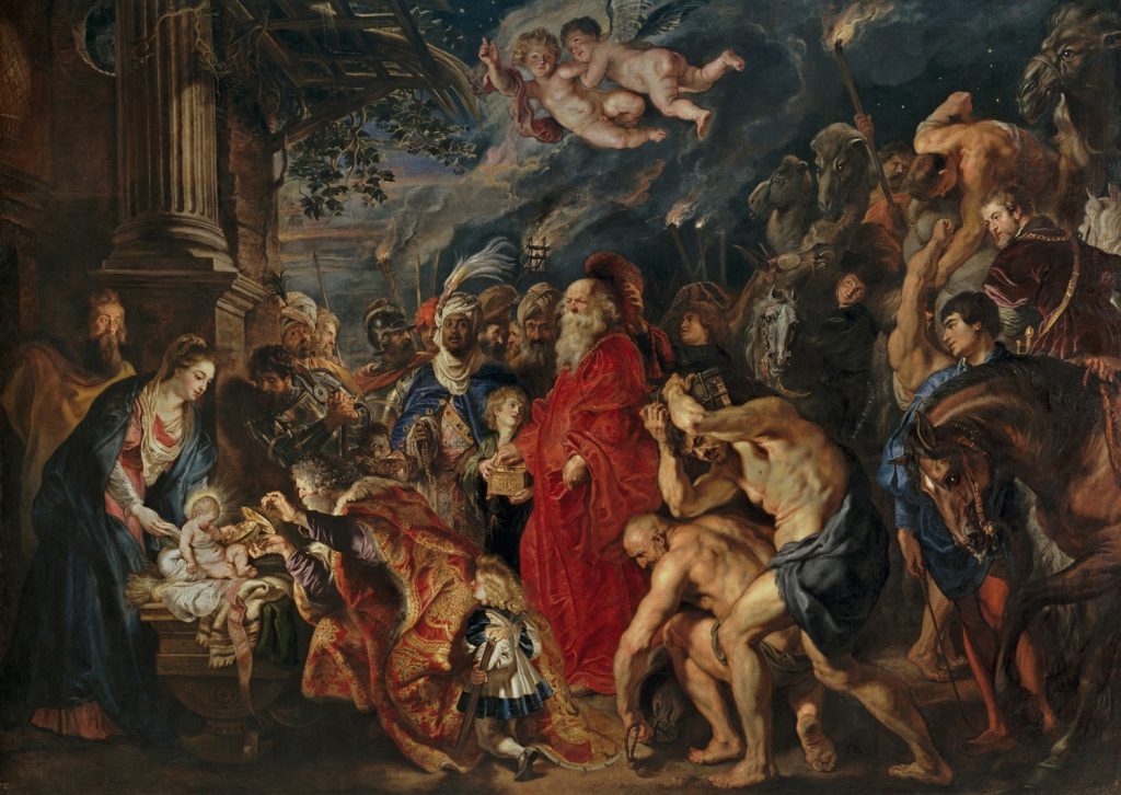 Peter Paul Rubens - La adoración de los Magos (Museo del Prado, 1609-1629)