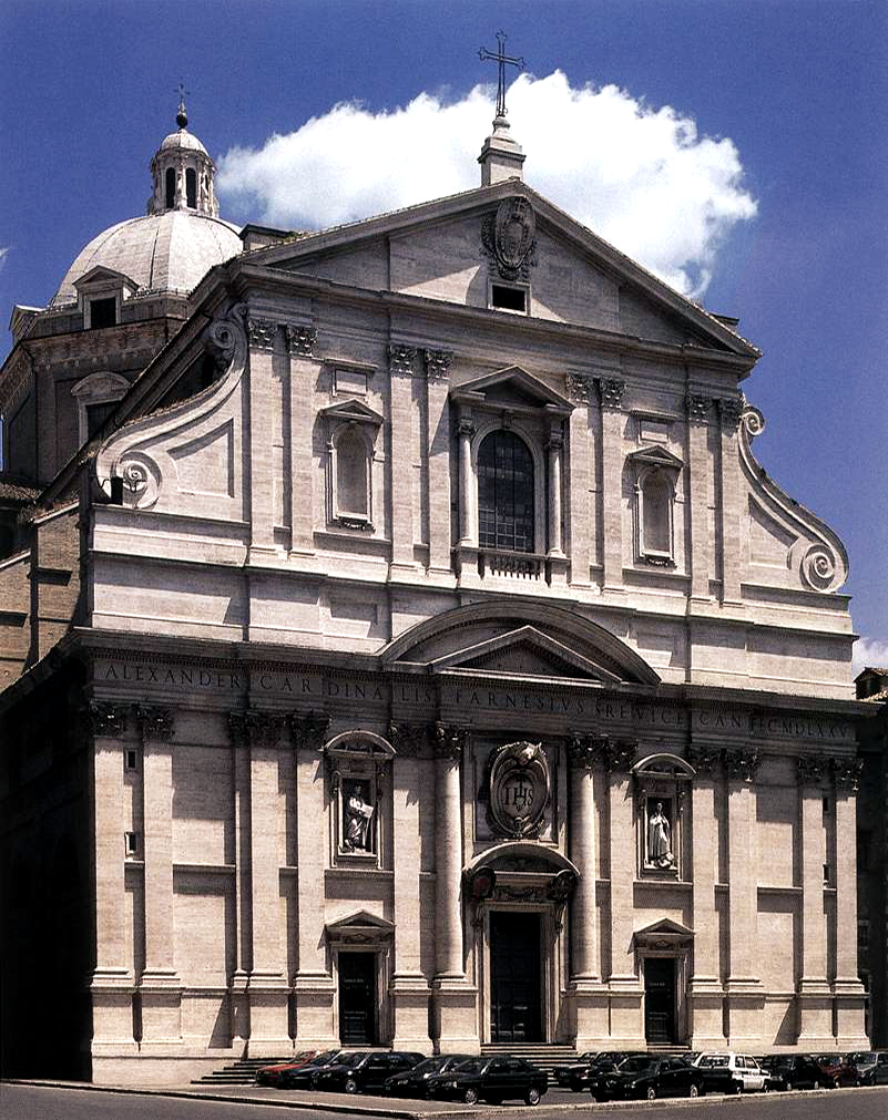 Vignola - Iglesia del Gesù en Roma (1568)