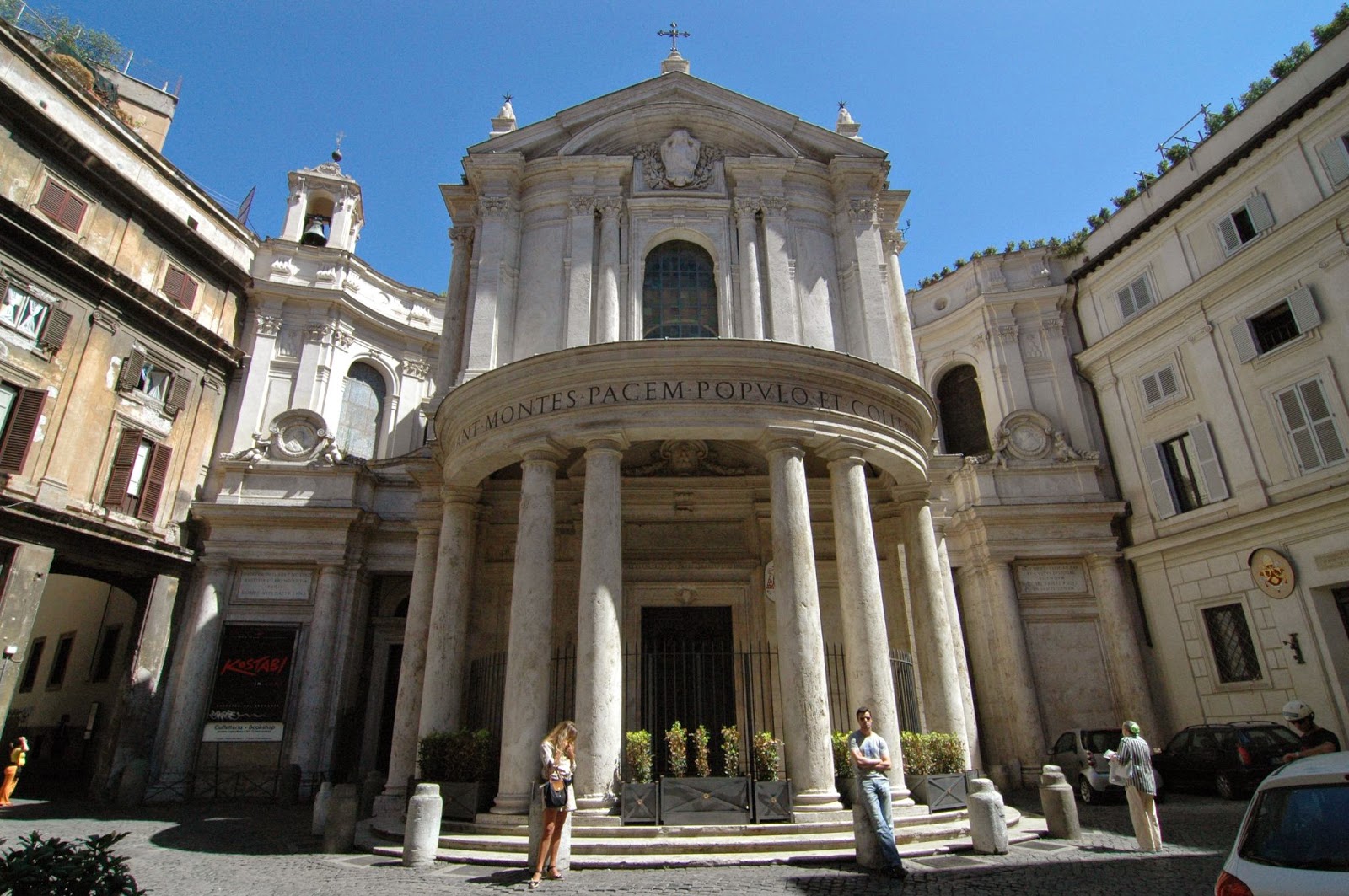 Pietro da Cortona - Iglesia de Santa Maria della Pace (Roma, 1656-1657)